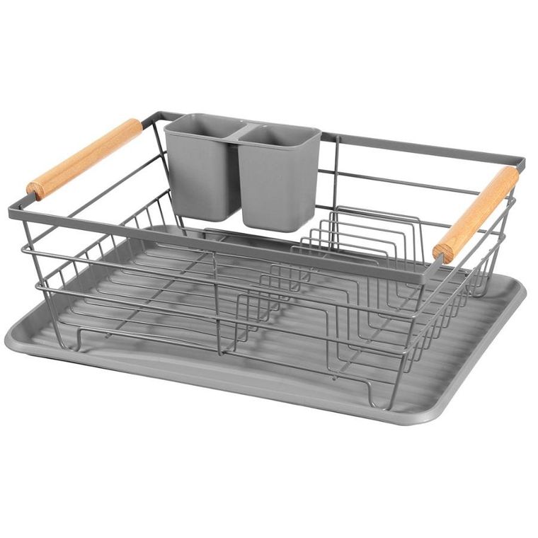 Brunbeste, suszarka do naczyń z ociekaczem i tacą