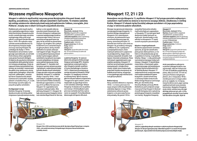 Brytyjskie samoloty I wojny światowej