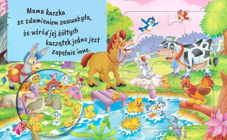 Brzydkie kaczątko. Historyjki do układania