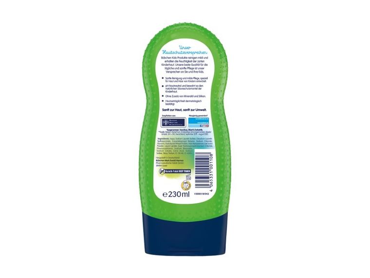 Bubchen, Tiger Wash, Shampoo & Shower Gel, 2w1, szampon i żel pod prysznic, 3l+, 230 ml