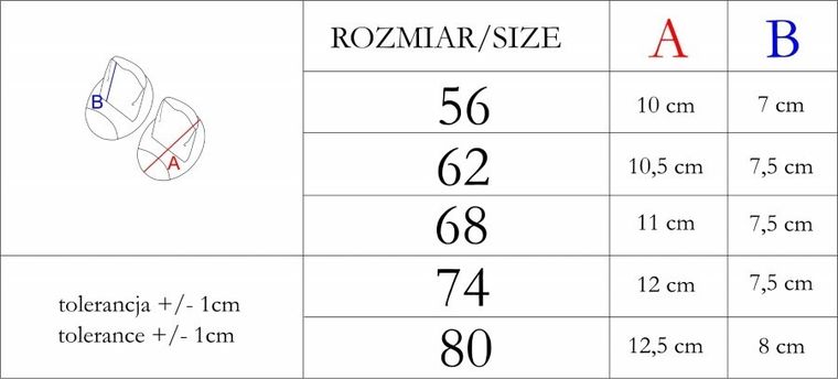 Buciki niechodki chłopięce, niebiesko-pomarańczowe, Nicol