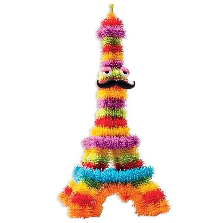 Bunchems, kolorowe rzepy, mega zestaw, 406 elementów