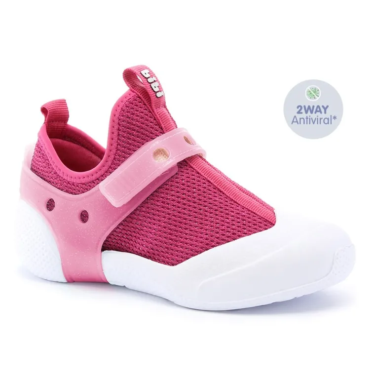 Buto-kapcie dziewczęce, 2w1, różowe, Bibi Shoes