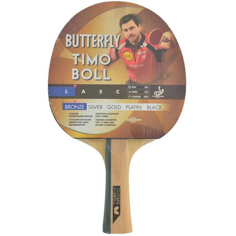 Butterfly, rakietka do tenisa stołowego, Timo Boll, Bronce