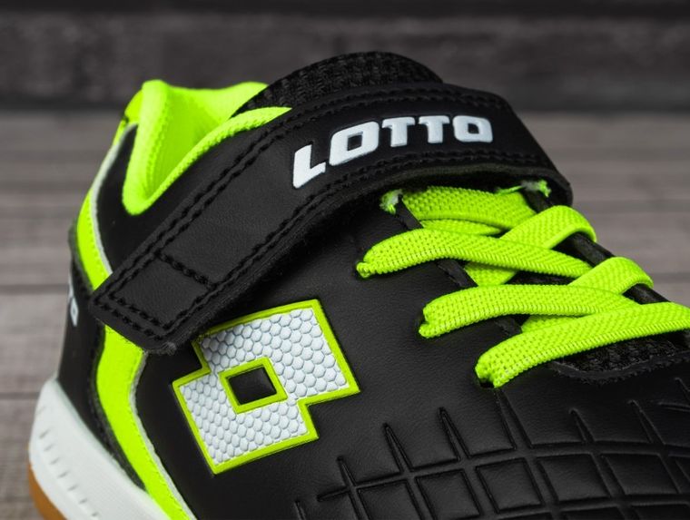 Buty piłkarskie dziecięce, halowe, mix, Lotto Dasher K