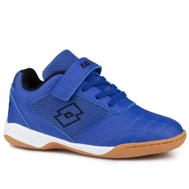 Buty piłkarskie dziecięce, halowe, niebieskie, Whizzer K