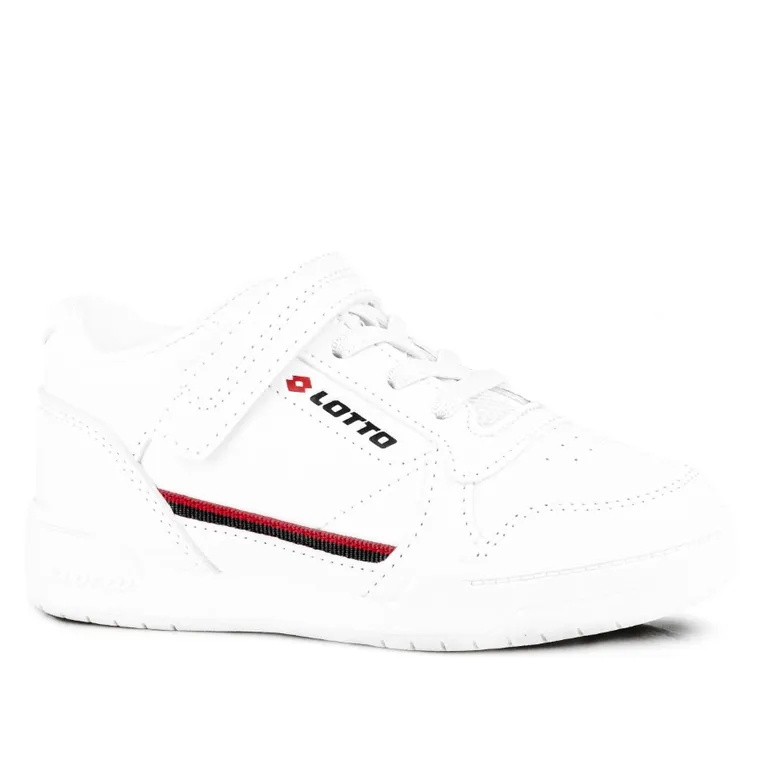 Buty sportowe chłopięce, białe, Lotto