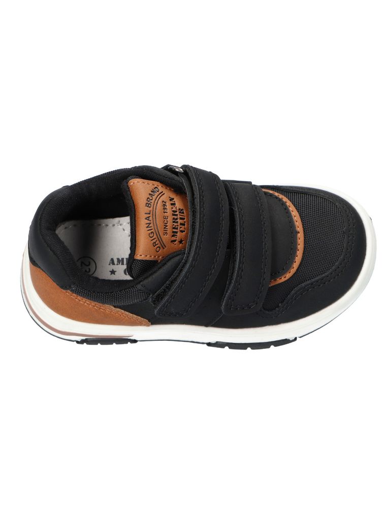 Buty sportowe chłopięce, czarne, American Club