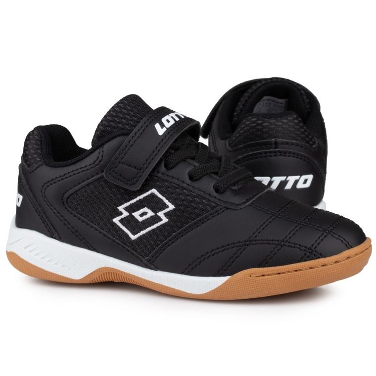 Buty sportowe chłopięce, czarne, Lotto