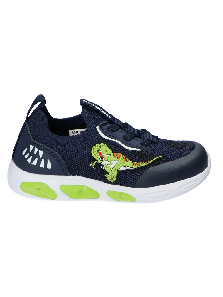 Buty sportowe chłopięce, granatowe, American Club