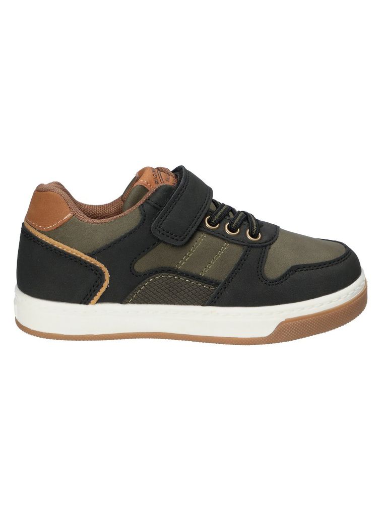 Buty sportowe chłopięcie, khaki, skórzana wkładka, American Club