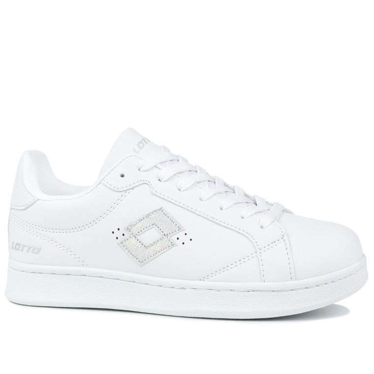Buty sportowe damskie, białe, Lotto Jambol GC