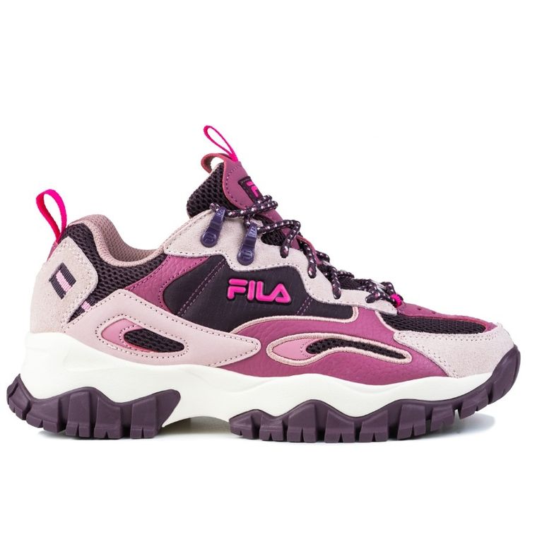 Buty sportowe damskie, różowe, Fila Ray Tracer