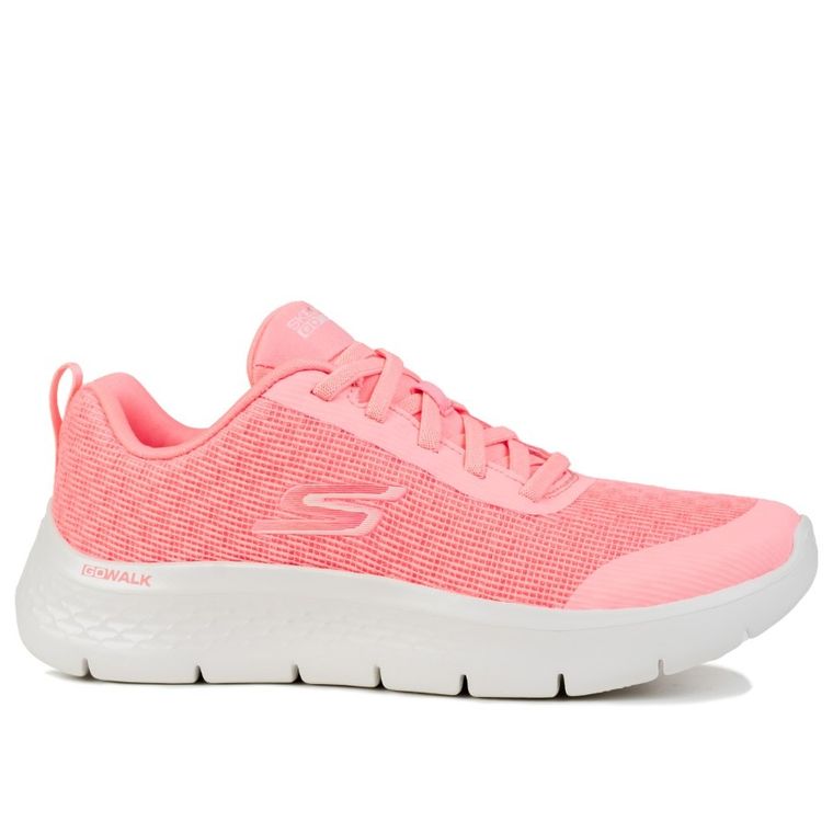 Buty sportowe damskie, różowe, Skechers Go Walk Flex Viva