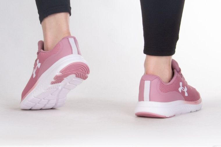 Buty sportowe damskie, różowe, Under Armour