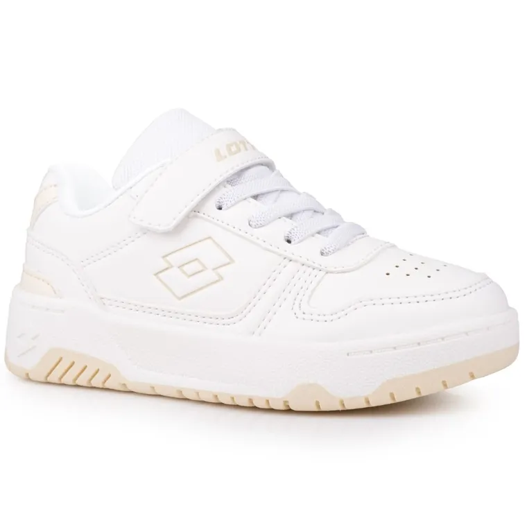 Buty sportowe dziecięce, białe, Lotto Groovn K
