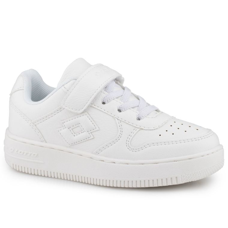 Buty sportowe dziecięce, białe, Lotto Paliot OC K