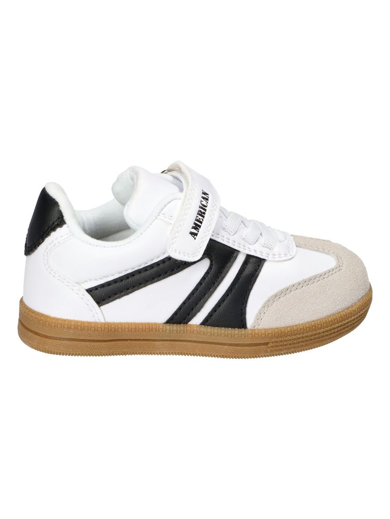 Buty sportowe dziecięce, białe, skórzana wkładka, American Club