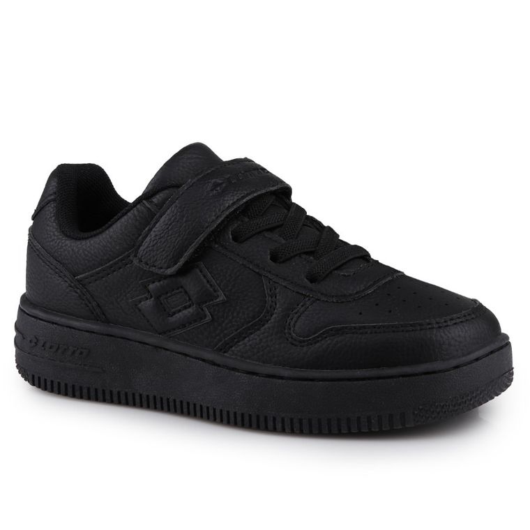 Buty sportowe dziecięce, czarne, Lotto