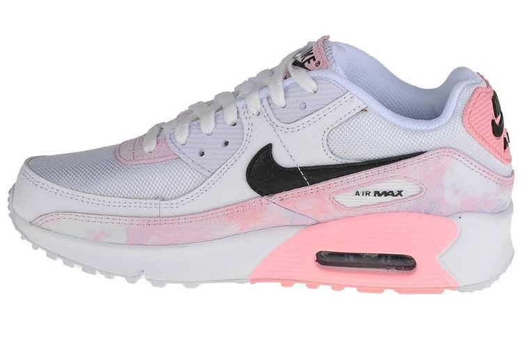 Buty sportowe dziewczęce, białe, Nike Air Max 90 GS
