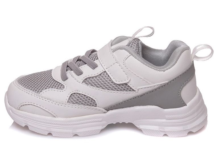 Buty sportowe dziewczęce, białe, Weestep