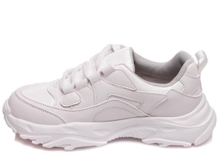 Buty sportowe dziewczęce, białe, Weestep