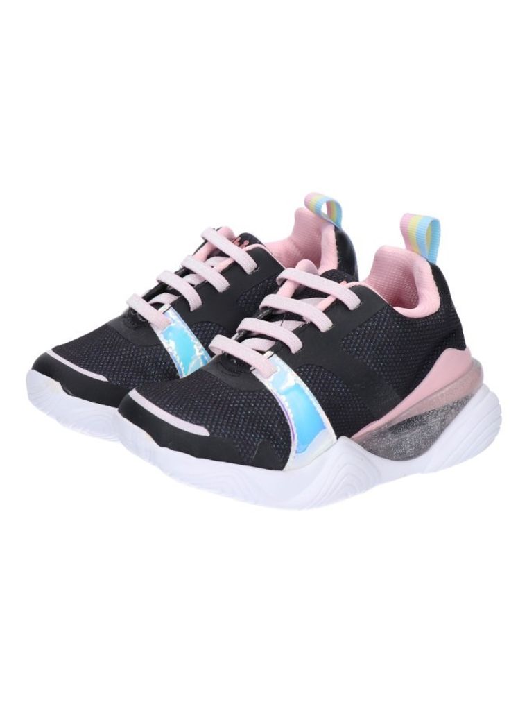 Buty sportowe dziewczęce, czarne, Bibi Shoes