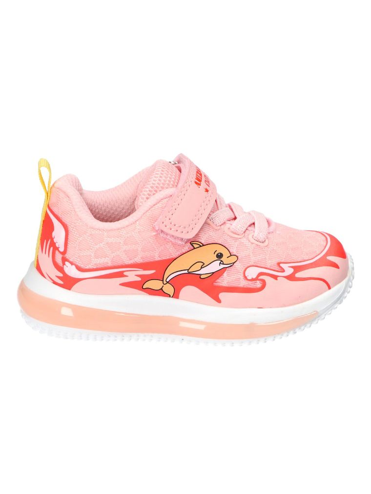 Buty sportowe dziewczęce, różowe, American Club