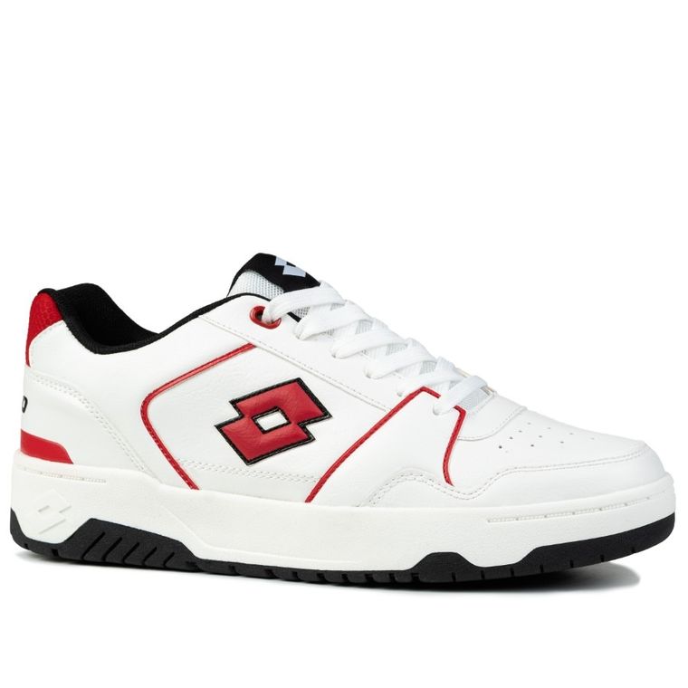 Buty sportowe męskie, białe, Lotto Boxscore