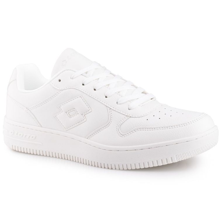 Buty sportowe męskie, białe, Lotto Paliot OC