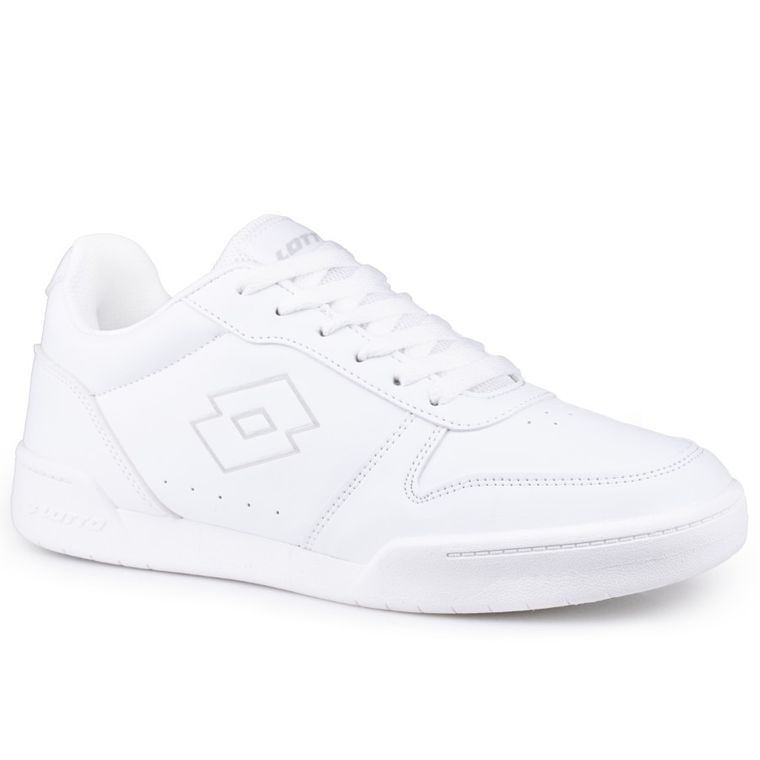 Buty sportowe męskie, białe, Lotto Titanis