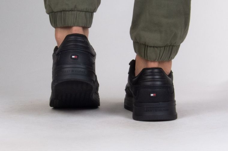 Buty sportowe męskie, czarne, Tommy Hilfiger