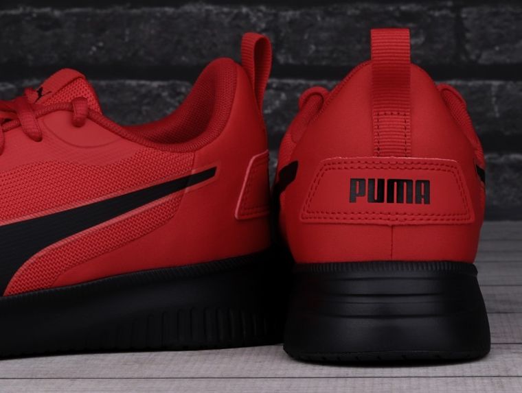 Buty sportowe męskie, czerwone, Puma Flyer Flex