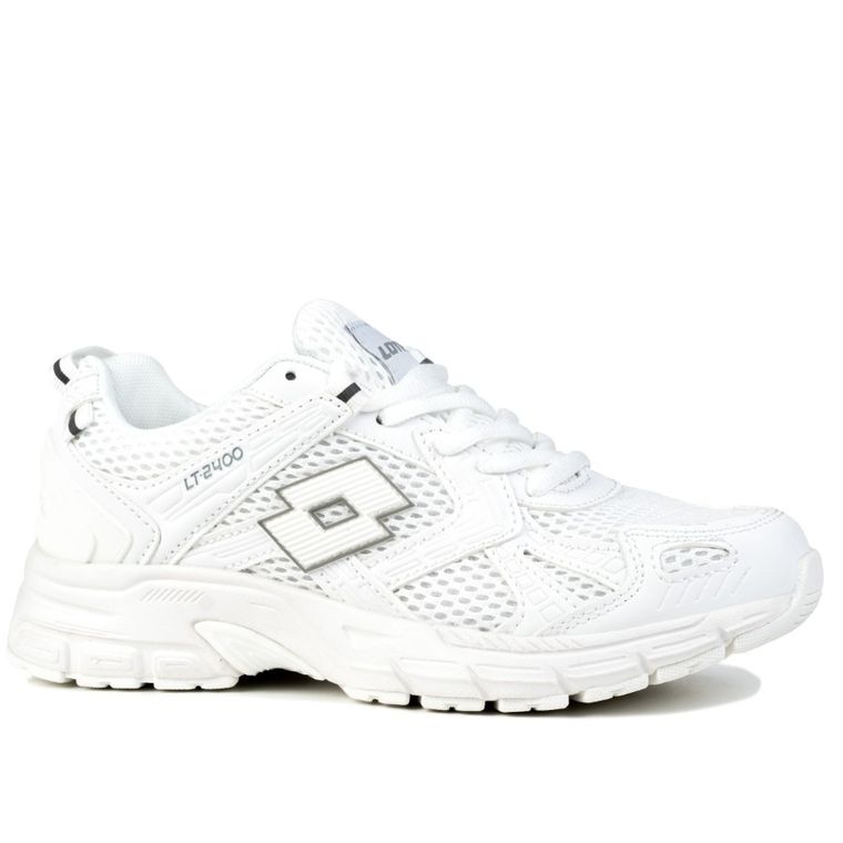 Buty sportowe męskie, do biegania, białe, Lotto Akimoto