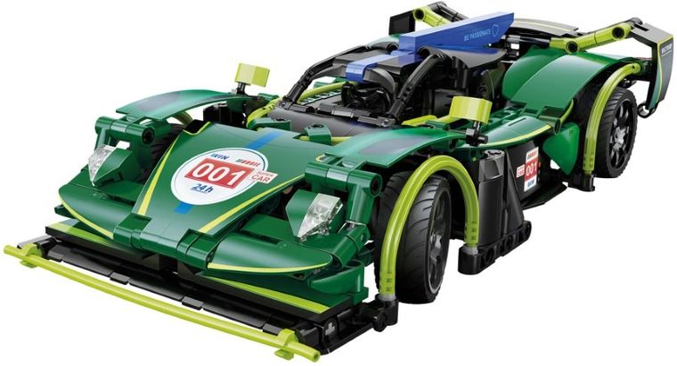 Cada, Emerald Deity Sport Car, pojazd zdalnie sterowany, klocki konstrukcyjne, 388 elementów