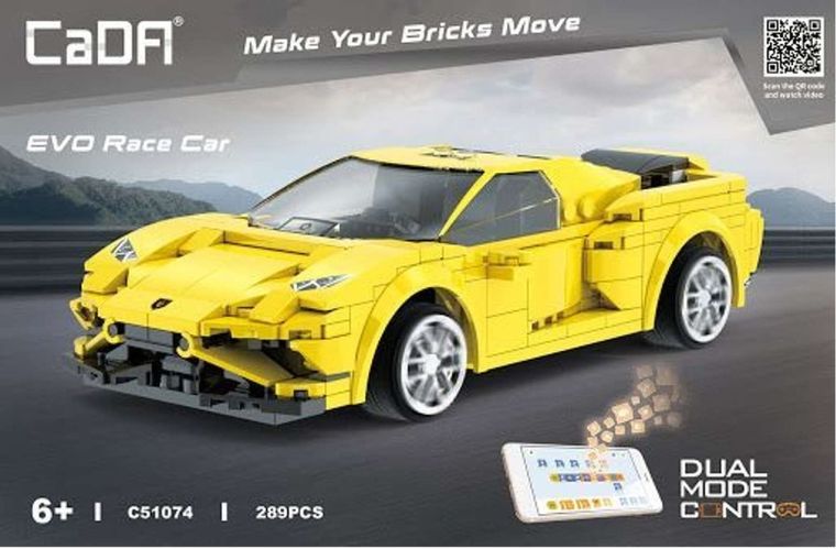 Cada, Race Car EVO dual mode control, 289 elementów