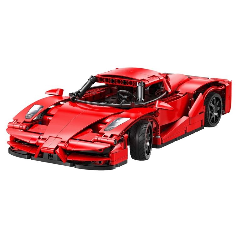 Cada, Red Blade Sport Car, pojazd zdalnie sterowany, Dual Mode, czerwony, 1:14, 32 cm, 405 elementów