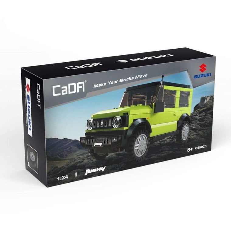 Cada, Suzuki Jimny, klocki konstrukcyjne, pojazd, 1:24, 192 elementy