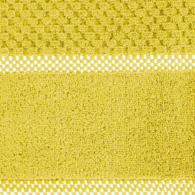 Caleb, ręcznik z ozdobną bordiurą w krateczkę, 70-140 cm