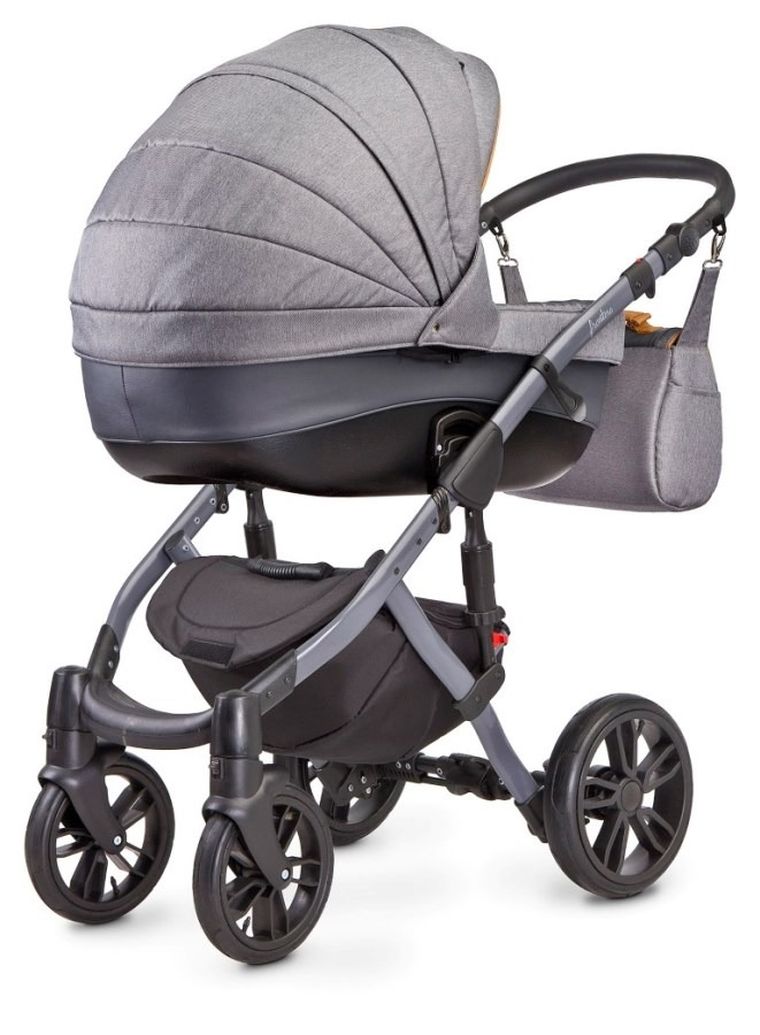 Camini, Frontera, wózek wielofunkcyjny, grafitowy