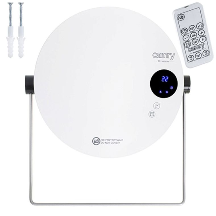 Camry, grzejnik łazienkowy z LCD