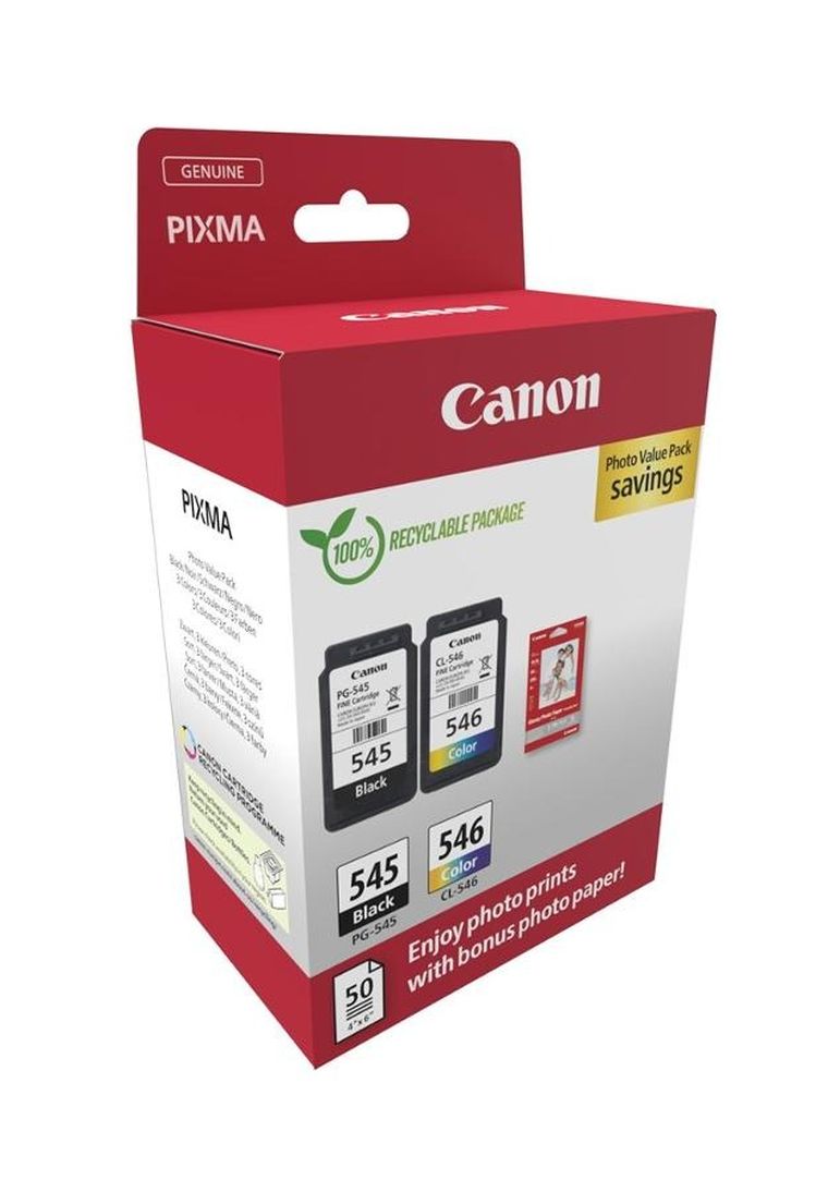 Canon, tusz do drukarki, multipack, PG-545/CL-546 PVP=8287B008
