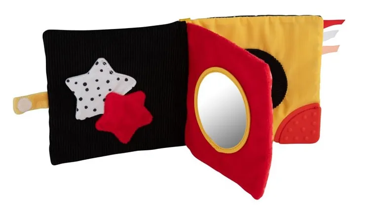 Canpol babies, BabiesBoo, miękka książeczka edukacyjna, sensoryczna