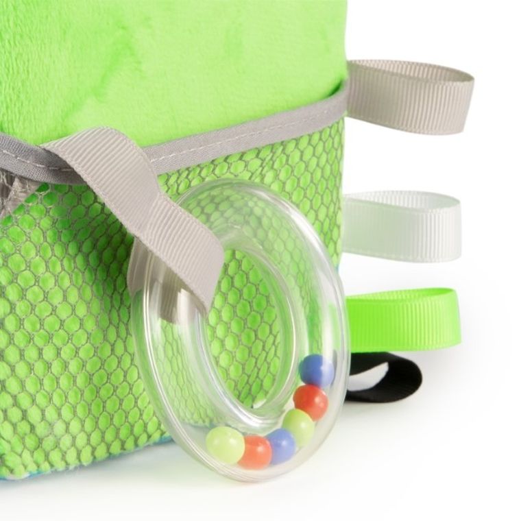 Canpol babies, Bears, pluszowa kostka sensoryczna, 12-12-12 cm