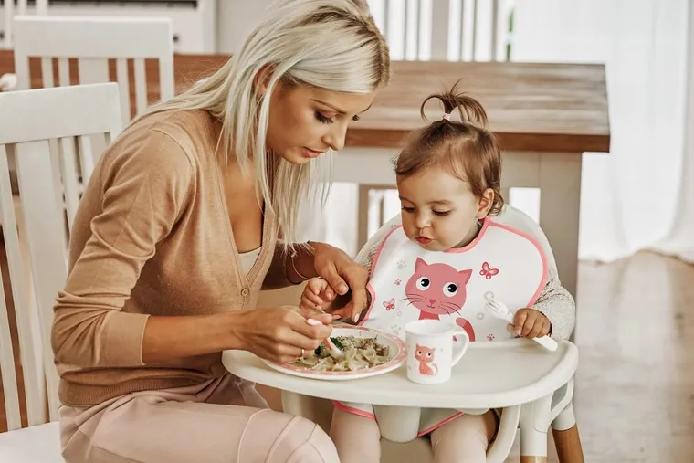 Canpol babies, Cute Animals, kotek, plastikowy zestaw obiadowy