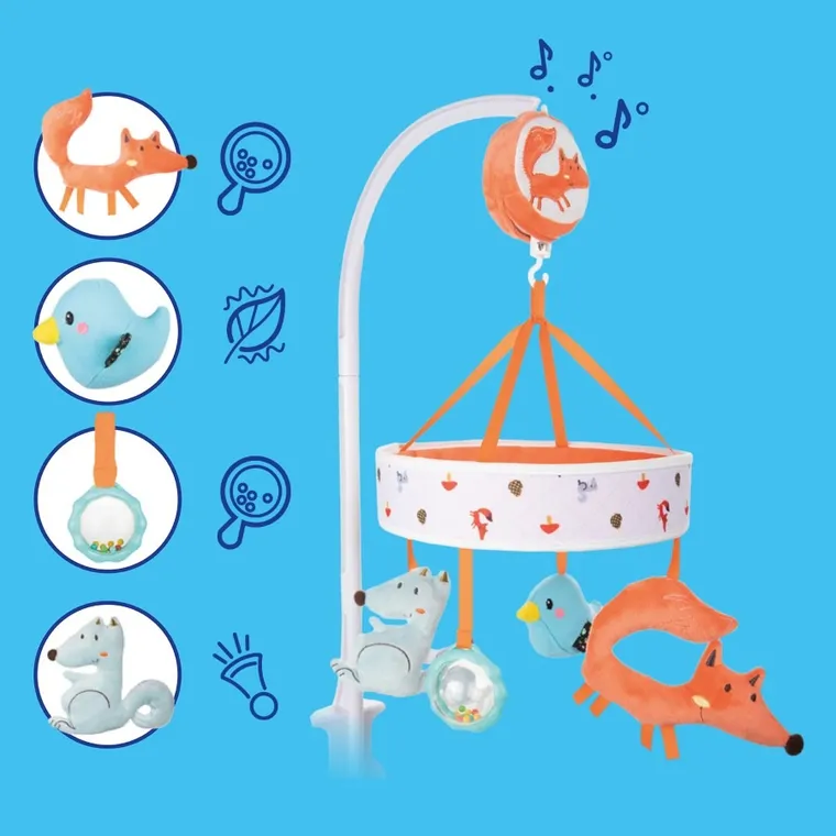 Canpol babies, Fox, karuzela z pozytywką nad łóżeczko