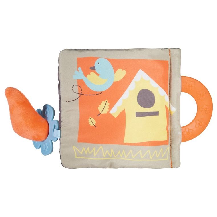 Canpol babies, Fox, pluszowa książeczka edukacyjna