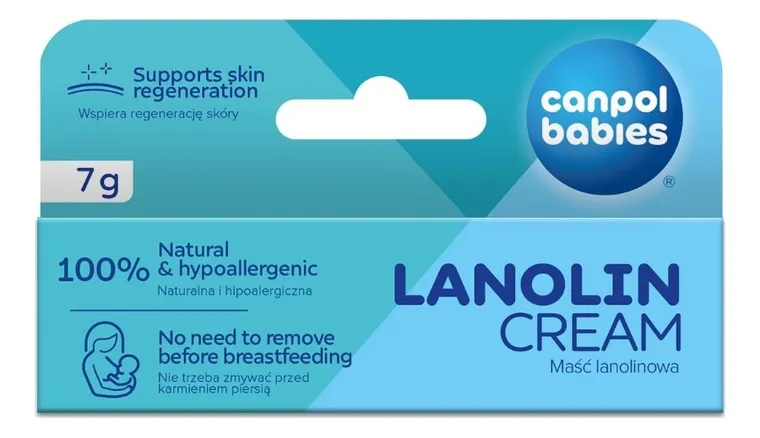 Canpol babies, maść lanolinowa do brodawek sutkowych, 7g
