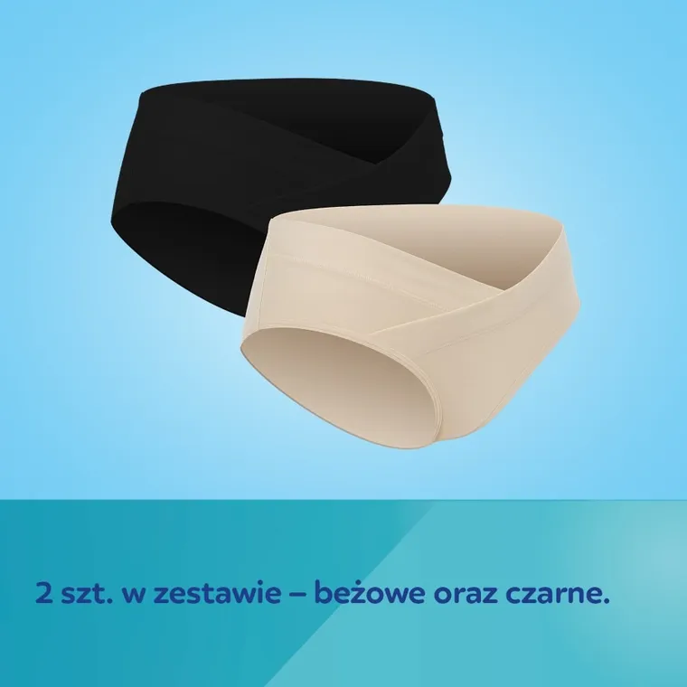 Canpol babies, Mum fit, majtki ciążowe pod brzuch, rozmiar S/M, 2 szt.