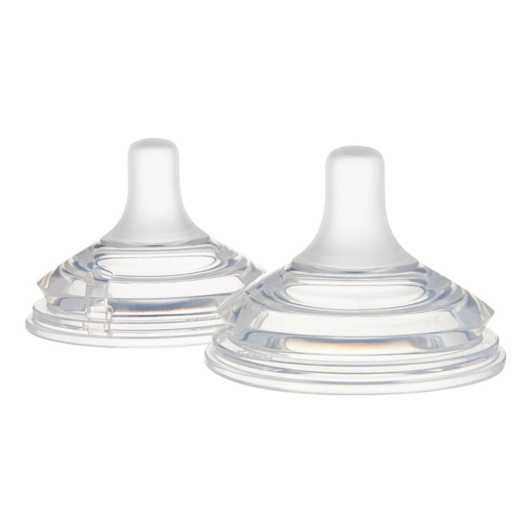 Canpol babies, Natural Shape, antykolkowy smoczek dwustrefowy, 12m+, 2 szt.